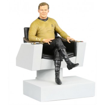 Star Trek TOS Statue James T. Kirk in Captain´s Chair 26 cm